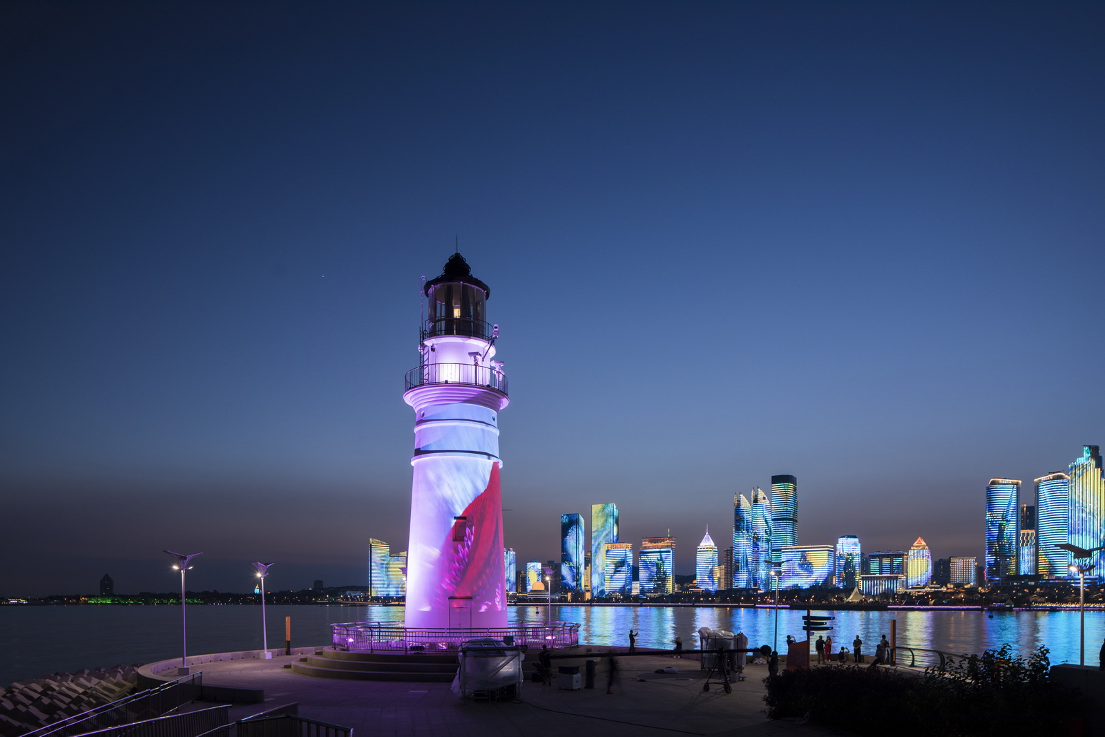 青島奧林匹克帆船中心夜景照明工程項(xiàng)目--2020神燈獎(jiǎng)申報(bào)工程